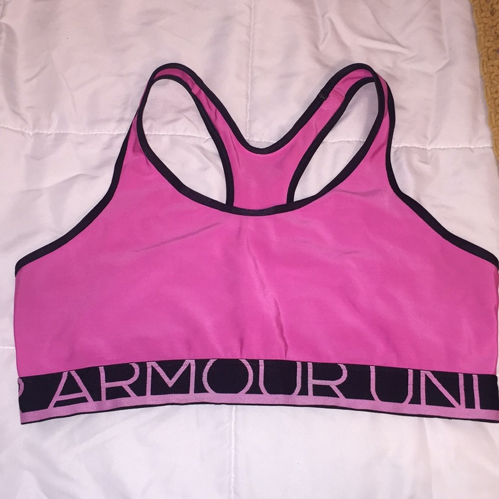 Under Armour Pink Sports Bra